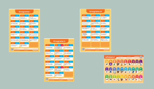 Planșe gramaticale și literare